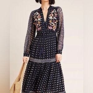 Maeve Cassidy Midi Dress by Anthropologie
